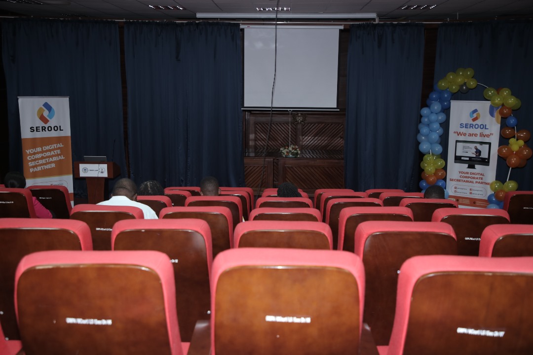 dennislaw_ghana's tweet photo. We are going live soon with the launch of Serool, our big game-changer for business registration and compliance in Ghana.
Catch updates and more from the event happening at the McDan Moot Court Room, GIMPA Law Faculty.
#Serool
#dennislaw
#CSTSGhana https://t.co/HvuKfnpocL
