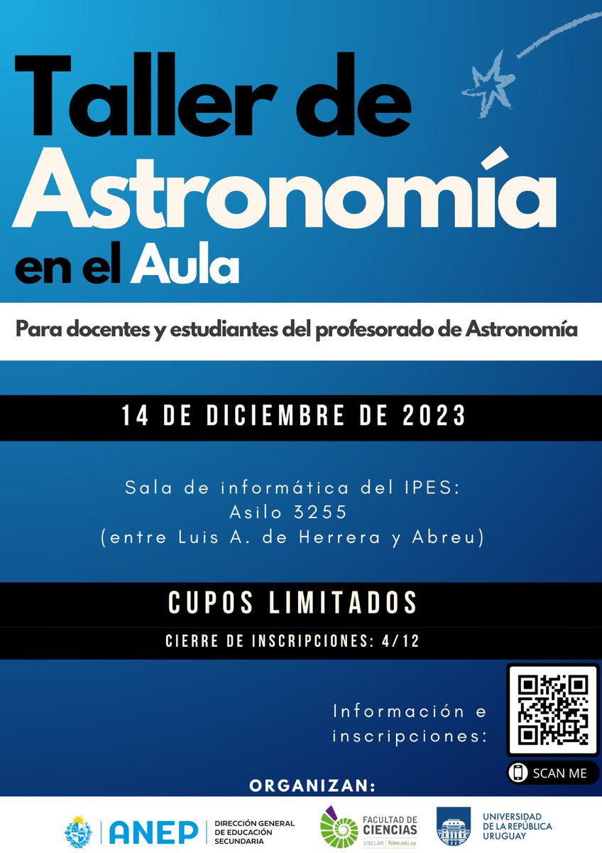 Por información e inscripciones: sites.google.com/view/tallerast…