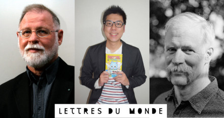 Trois auteurs @Lettresmonde33 à découvrir/rencontrer cette fin de semaine dans les #bxbibs : ✅vendredi 17/11 : Alberto Manguel à #bibJVilledeMirmont et Kenshirô Sakamoto à #bibMériadeck ✅samedi 18/11 : Pete Fromm à #bibMériadeck ➡️toutes les infos sur bibliotheque.bordeaux.fr/agenda/lettres…