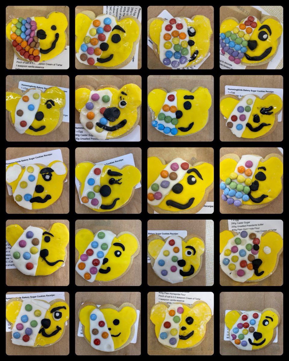 Our Rainbows, Brownies & Guides across the District have been busy raising awareness & money for @BBCCiN whilst having fun along the way! One of our incredible volunteers baked 100 Pudsey biscuits to make it happen - thank you! @GGSurreyWest @Guiding_LaSER #girlguiding