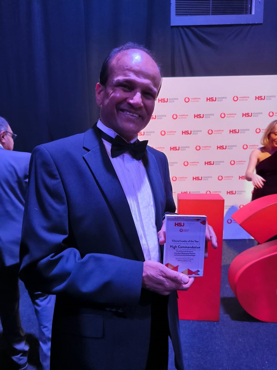 Rosemere Cancer Foundation (@rosemerecf) on Twitter photo Congratulations to our very own <a href="/LancsHospitals/">Chorley & Royal Preston</a> respiratory consultant <a href="/Munavvar55/">Mohammed Munavvar</a>, who received a High Commendation award in the Clinical Leader of the Year category at last night's <a href="/HSJ_Awards/">HSJ Awards</a>! ❤️🙌👏 Congratulations to our very own <a href="/LancsHospitals/">Chorley & Royal Preston</a> respiratory consultant <a href="/Munavvar55/">Mohammed Munavvar</a>, who received a High Commendation award in the Clinical Leader of the Year category at last night's <a href="/HSJ_Awards/">HSJ Awards</a>! ❤️🙌👏