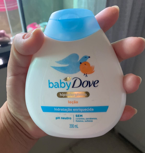 Loção Hidratação Enriquecida Dove Baby Frasco 200Ml, Baby Dove