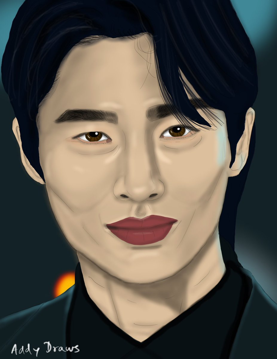 Addy1495's tweet photo. Latest #fanart featuring #ByeonWooSeok 🥰❤️ Never have I ever simped over a kdrama villain as much as I have while watching #StrongGirlNamSoon 🤪😍
.
.
#Procreate #procreateart #digitalart #kdramatwt #kdramaart #RyuSiOh #20thCenturyGirl #AddyDraws💕 https://t.co/zGQOeJmoHR
