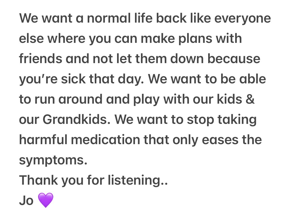 Can I ask my fabulous followers to please share, donate or comment if you have a question. Thank you 💜 #Sarcoidosisresearch #sarcoidosisawareness