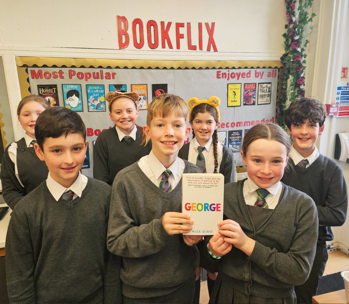 Year6TSP's tweet image. It seems rather appropriate now that the class voted to start reading &quot;George&quot; (now re-published as &quot;Melissa&quot;) by @lxgino this half-term - given that this week is #TransAwarenessWeek. It has already generated some excellent discussions about diversity in our society. #TSPReading