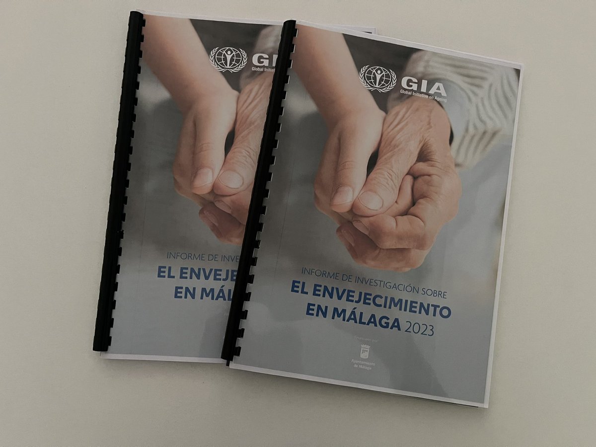 GiaFundacion's tweet photo. Hoy es un día importante. Presentamos una nueva edición del informe sobre el envejecimiento en Málaga, financiado por @malaga. Este estudio incluye recomendaciones para la integración de la población sénior en la comunidad y correlación con su salud mental https://t.co/l6pMmDO6lr