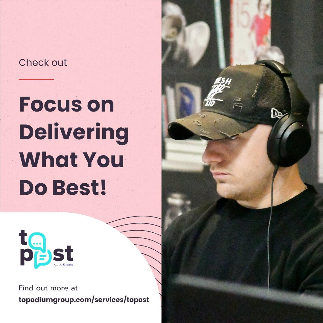 Save time on #SocialMedia ⏰

With ToPost, we’re way ahead of you. Everything is housed in one place, so you can see all your followers messages, comments, shares and likes and quickly take action.

Ready to take a step and try ToPost?

30-days FREE trial: bit.ly/47GvHop