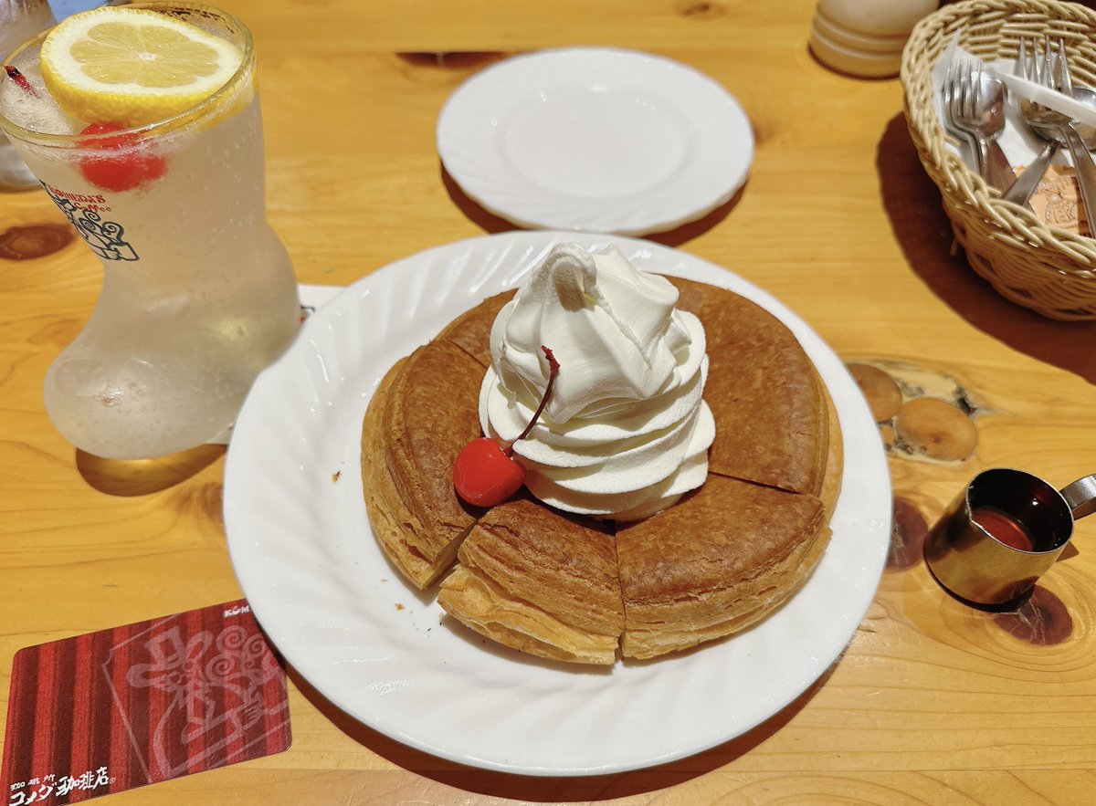 コメダと言えばシロノワールです😊