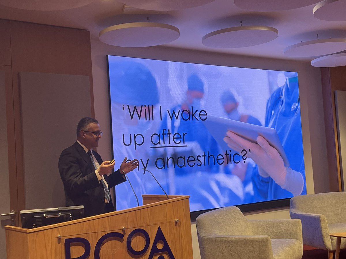 What patients fear most about operations ‘Will I wake up?’ #NAP7 report answers this. -who will -who is at risk of not -what are the numbers? Eg cardiac arrest during all surgery 1:3000 Fit & well, elective surgery Cardiac arrest <1:10,000 Death <130,000 Frail patients…