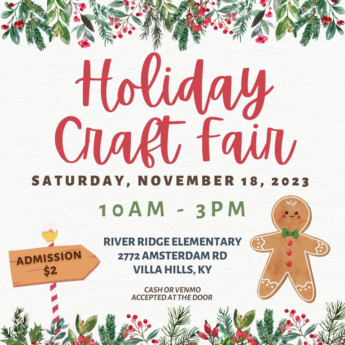 RiverRidge_KCSD's tweet photo. Tomorrow is the BIG day!
RRE’s 1️⃣st River Ridge PTO Craft show!! Come get a head start on your Holiday shopping shopping ✔️, and support our PTO✔️ all while shopping locally✔️!
⬇️sneak peek of some of the vendors that will be there ❤️@TheKCSD
#rrengage #communitysupport #craft https://t.co/Hx3LgzmaH8