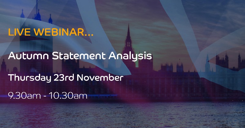 ArmstrongWatson's tweet photo. Join us for our LIVE #AutumnStatement Analysis this Thursday, the day after the #Chancellor has delivered his announcements. We will be discussing the announcements and the impact they may have on you and your #business...