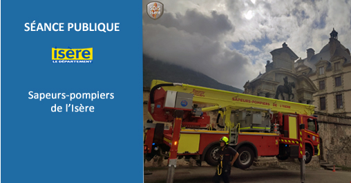 CDIsere's tweet photo. Aide à l’investissement en faveur des pompiers de l’Isère
Adopté à l'unanimité : une subvention d’équipement de 3 M€ supplémentaires est votée en faveur du @SDIS38. Elle participera à l’aménagement et la construction de casernes et à l’acquisition de matériel et véhicules.
#SapeursPompiers   #sécurité