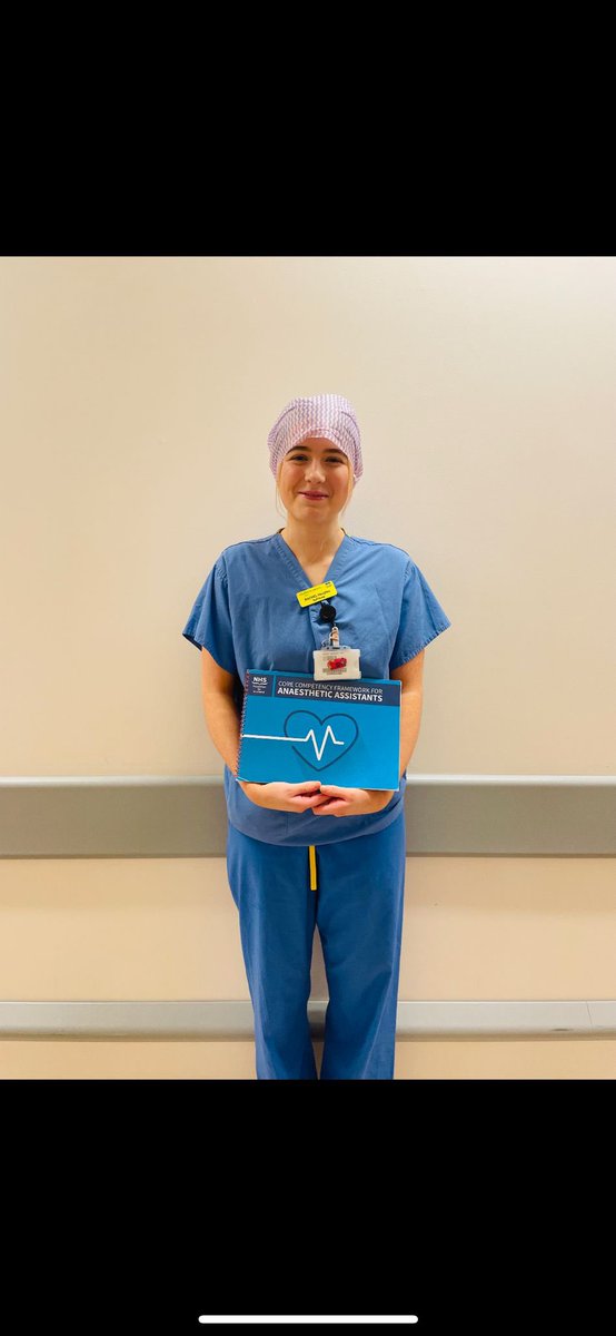 Celebrations as SN Haughey completed her first solo list in the role of Anaesthetic Practitioner after 6 months hard work to complete her NES Core Competencies. 

Thank you also to her preceptor, ODP Ginnelly, for supporting her. #teamwork #QEUHtheatres #joinus