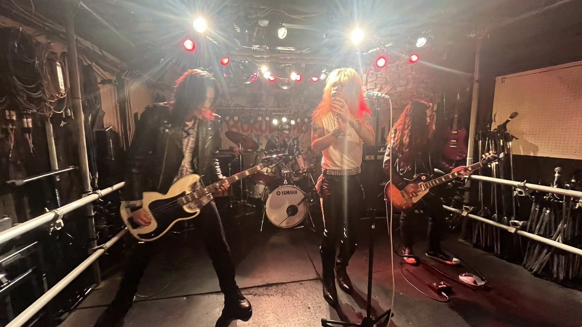 Thanks for coming to my second show!!
とてもホットなステージで楽しかった！
11/14/2023 in ろくでもない夜　　

Next stage 12/26/2023
 in navey floor 赤坂