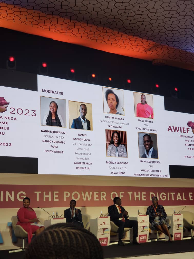 nkwalientle's tweet photo. Grateful for the honor of moderating a panel at the AWIEF Conference hosted by #Value4Her &amp; @AGRA_Africa 

Heartened by the insights shared,the passion for empowering young women in agriculture &amp; fostering crucial conversations that propel positive change in Africa
#Awief
#Agra https://t.co/VL6Dyk0ryx