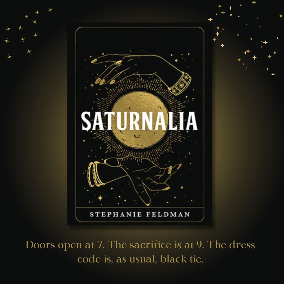 Out in audio now! A story about environmental collapse and class warfare, trauma and rebirth, and magic, Saturnalia is a wholly original blend of feminism, cli-fi, suspense and magical realism! Grab your copy of Saturnalia by @sbfeldman now! >>> bit.ly/40GJwka