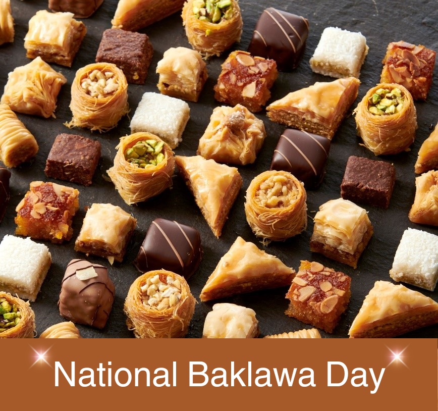 dinafoods's tweet photo. ๐ Today is National Baklawa Day, so try our premium range of traditional Baklawa. ๐
๐ Head to your nearest @Costco or find Dina Foodโs dinalicious Baklawa in all major supermarkets. ๐
#DinaFoods #Dinalicious #NationalBaklawaDay #Baklawa #SweetTooth #FiloPastry #SweetTreats https://t.co/0a1LXXwPhx