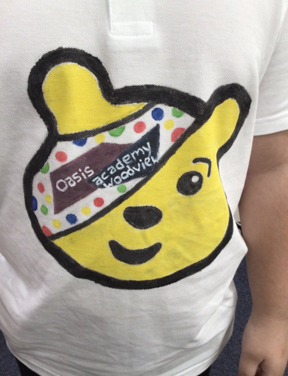 We are loving this T-shirt design for Children in Need.