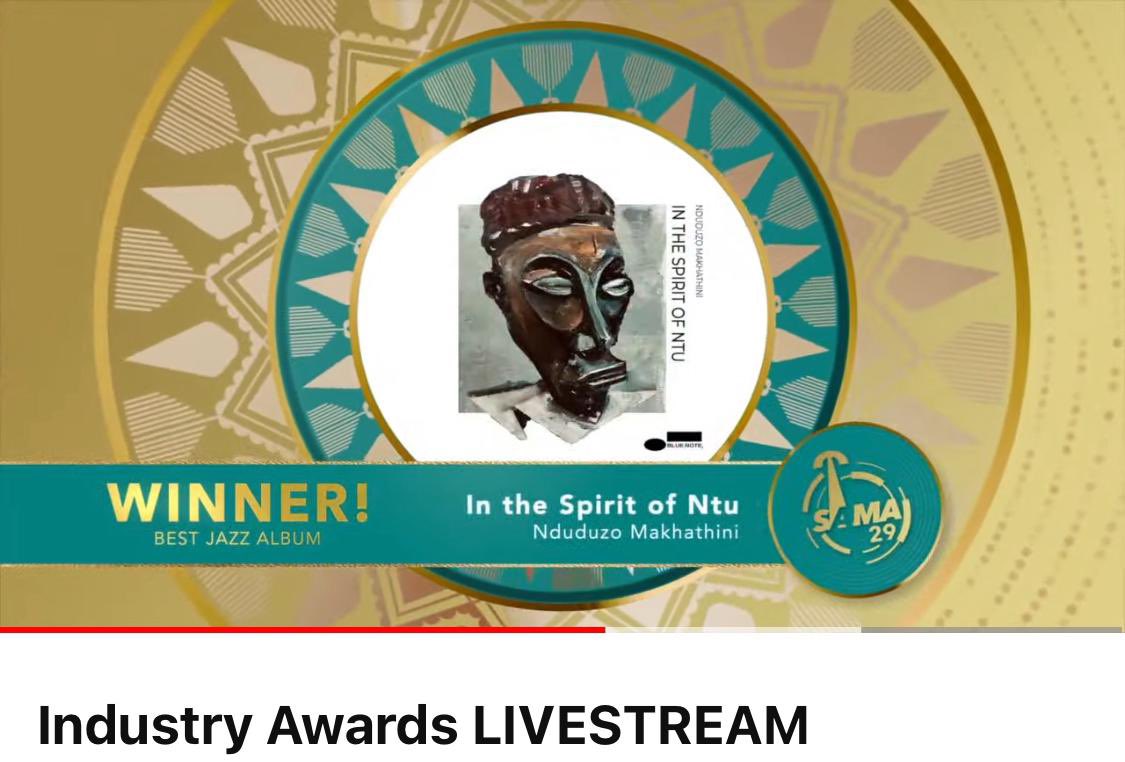 Tsholofelo_le's tweet image. Congratulations to Nduduzo Makhathini for winning the best has  album. In Spirit Of Ntu is nothing short of amazing, well deserved 👏👏👏 #SAMA29 #AfricaFest