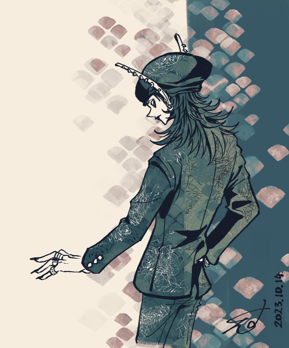 #私の絵柄のどこで私か分かるか引用RTで教えてください
自分じゃピンと来ないから知りたいけれど、言語化するの超難しいやつですやん!
あっデフォルメ絵のあごの長さというならよーくわかるです。