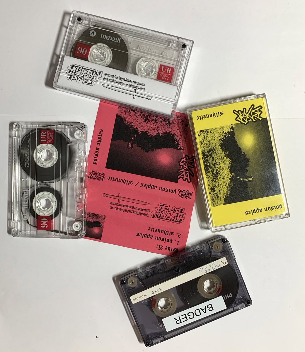 Badger (@homeofthebadger) on Twitter photo Our new single is out now on recycled cassette (via <a href="/greenbladetapes/">Green Blade Tapes</a> ), download and streaming (via <a href="/KanedaRecords/">Kaneda Records</a> ) - links to all formats here:
linktr.ee/badgerhq
#cassette #tape #newmusic #artpop #noisepop #nowave #electronicmusic #idm Our new single is out now on recycled cassette (via <a href="/greenbladetapes/">Green Blade Tapes</a> ), download and streaming (via <a href="/KanedaRecords/">Kaneda Records</a> ) - links to all formats here:
linktr.ee/badgerhq
#cassette #tape #newmusic #artpop #noisepop #nowave #electronicmusic #idm
