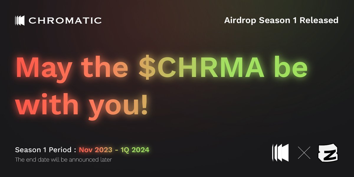 Chromatic | MAINNET LIVE tweet media
