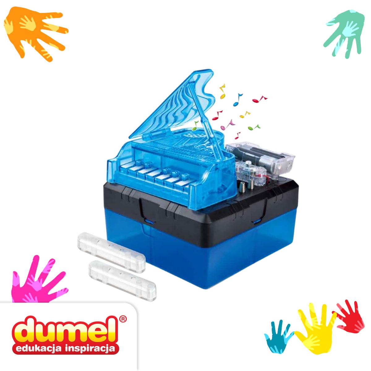 DUMELcompl's tweet photo. Przygotujcie się na muzyczną przygodę z Cudownym Pianinem Connex, kolejną nowością marki Dumel Tech! Ten wyjątkowy zestaw pozwoli na samodzielne skonstruowanie modelu instrumentu muzycznego i odkrycie w jaki sposób działa.
Obudźcie w sobie kreatywność i bawcie się muzyką! 🎶 https://t.co/bJ3L5ZtLMZ
