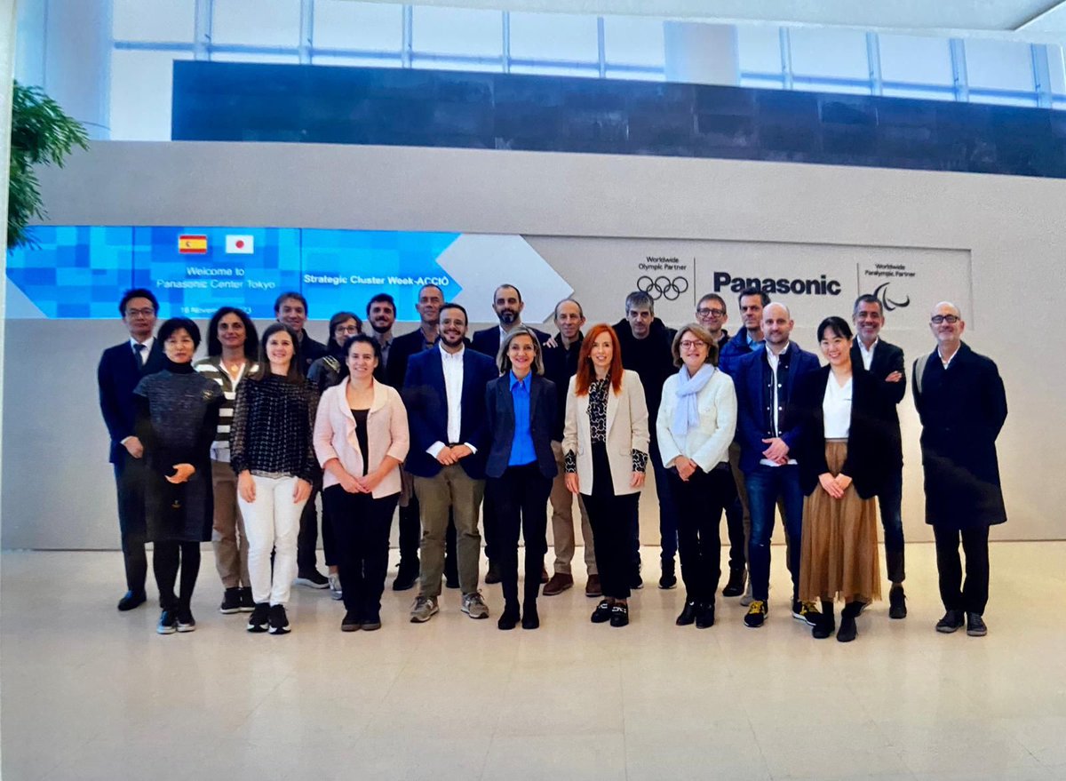 accio_cat's tweet photo. 📸 17 clústers de #Catalunya han participat en la #StrategicClusterWeek al #Japó. 

👏 En aquesta 9a edició organitzada per ACCIÓ, els representants dels clústers han mantingut més de 40 reunions amb empreses i organitzacions japoneses com @panasonic, @rakuten_es o @GLOBIS_IMBA. https://t.co/yb2lDr5gcE