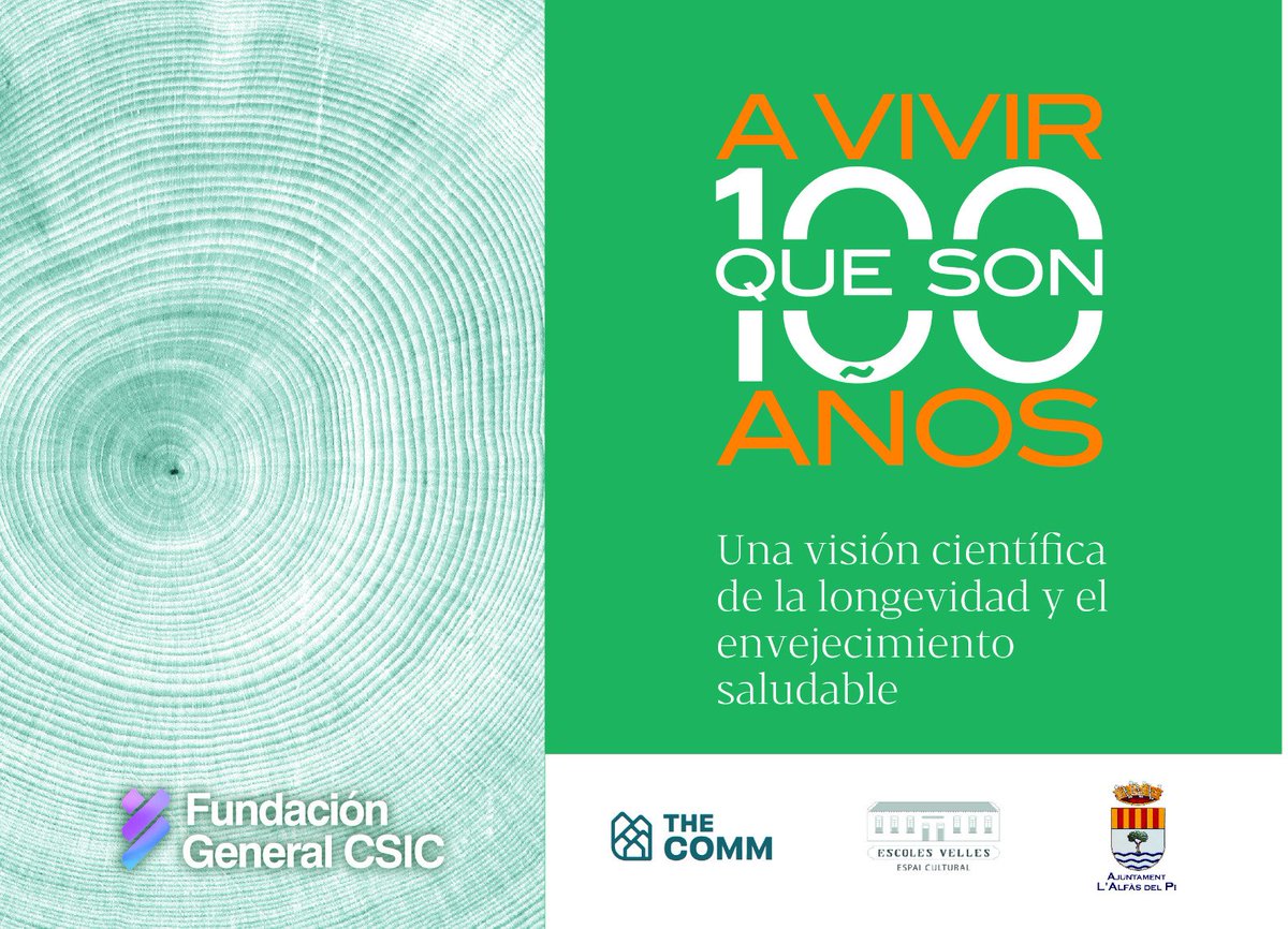 FGCSIC's tweet photo. Estamos en L’Alfás del Pi (Alicante) celebrando la 10 inauguración de la exposición itinerante “A vivir que son 100 años”. https://t.co/dGzy4ZZ800