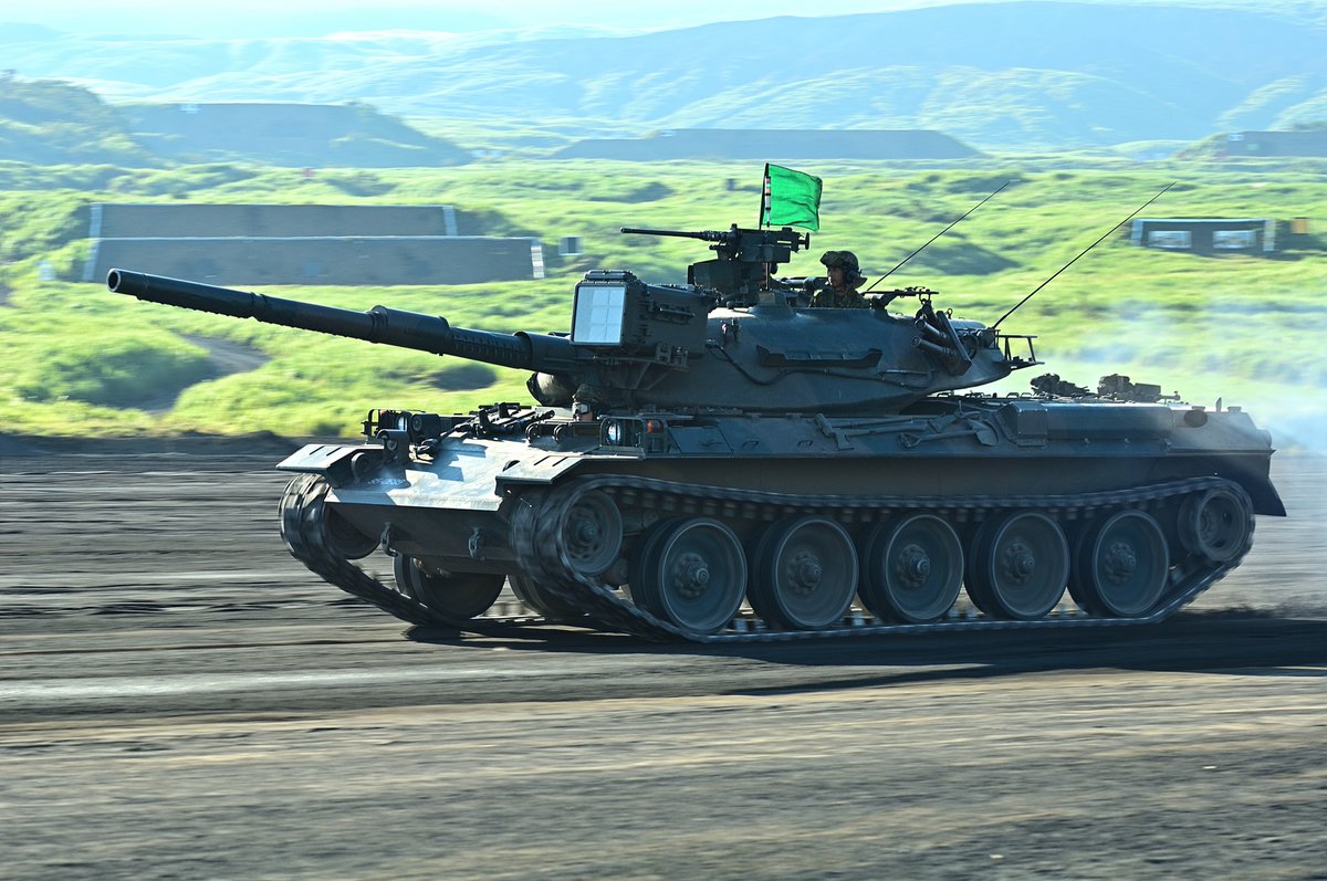DJ_PiiiiiiiN's tweet image. 74はいいね✨
#74式 #type74 #戦車 #陸上自衛隊 #防衛省