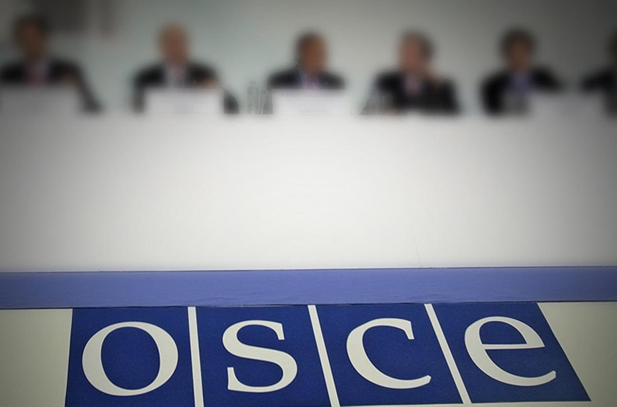 RF_OSCE's tweet photo. #Volgarev: We are disappointed at prolonged absence of clear reaction to the outrages going on in ๐ฑ๐ป#Latvia and ๐ช๐ช#Estonia by #OSCE officials - CiO, Secretary General, #ODIHRโs Director, #HCNM. We regard this position as de facto indulgence in these neo-fascist phenomena https://t.co/idPkriheOt
