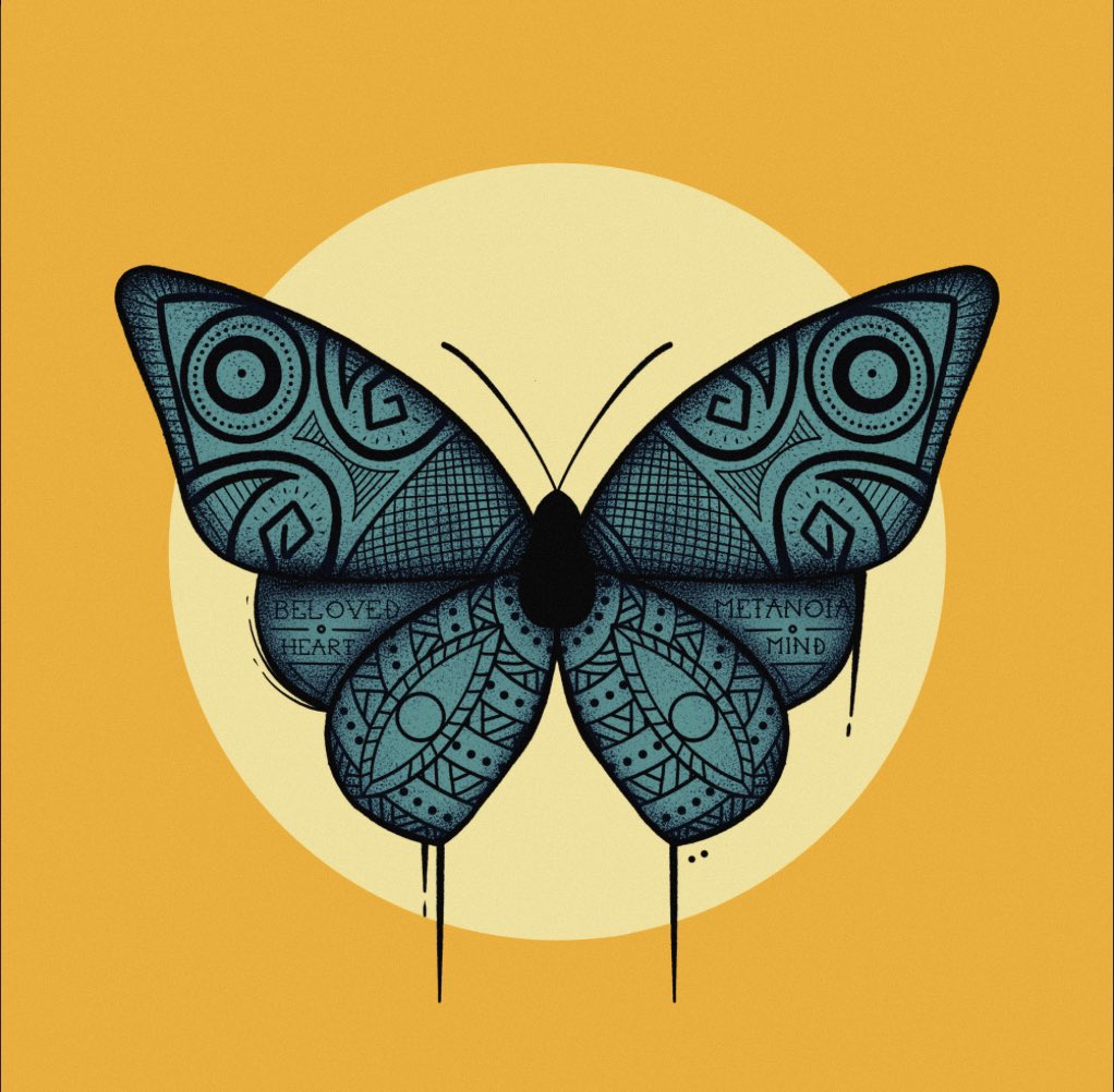 I asked Dall E to combine the two favourite NFTs that I own. Love the results. My butterfly from <a href="/NOMOZ_X/">NOMOZ ✨</a> @CTxNOMOZ and my <a href="/Memeland/">Memeland ❤️ Memecoin</a> Capt   #5073 from <a href="/9gagceo/">9GAGCEO</a>