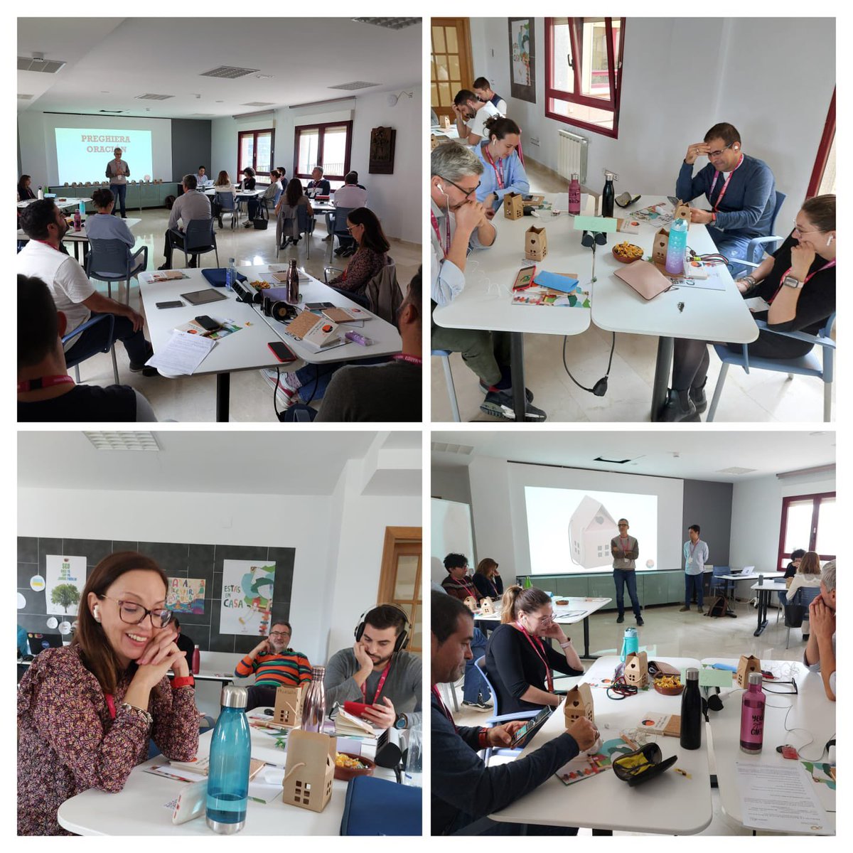 Está finalizando en Madrid el primer bloque de la formación de Líderes Maristas para la Misión. 💜✝️ Nuestro compañero <a href="/MaristasMedit/">MaristasMediterranea</a> <a href="/apamaralicante/">apamaralicante</a> Jorge Martínez es el representante de nuestro colegio 🏫👏👏👏#Somoseducación #SomosFamilia #SomosRed #SomosMaristas Ánimo 💪🏻