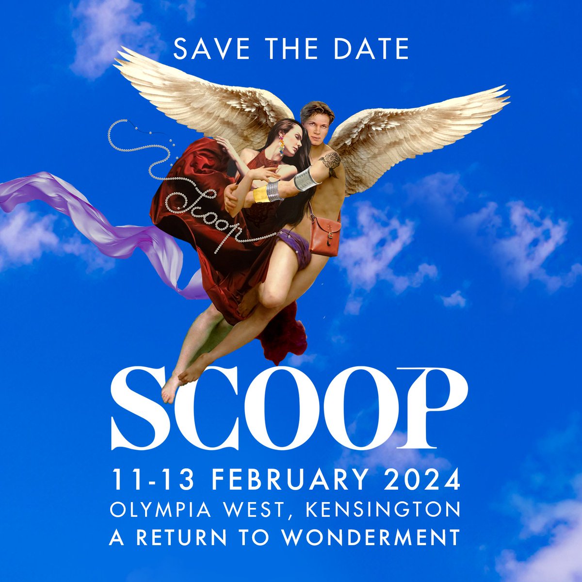 We are returning to wonderment at Scoop, 11th-13th February 2024, with a delightful roster of the best premium and contemporary collections. Join us for a truly wonderful showcase of emerging designers and innovators.
#returntowonderment #uncovertheexceptional #scoopinternational