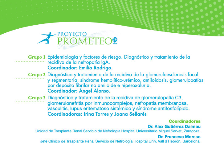 SETrasplante's tweet photo. 📍Ya está disponible el Documento de Consenso correspondiente a la edición 2021 del GdT #ProyectoPrometeo | Recidiva de la Enfermedad Renal Primaria👉https://t.co/JYzgBhwAhz @AlexGtrzD @Fmoreso https://t.co/QgEmyGZ7sK