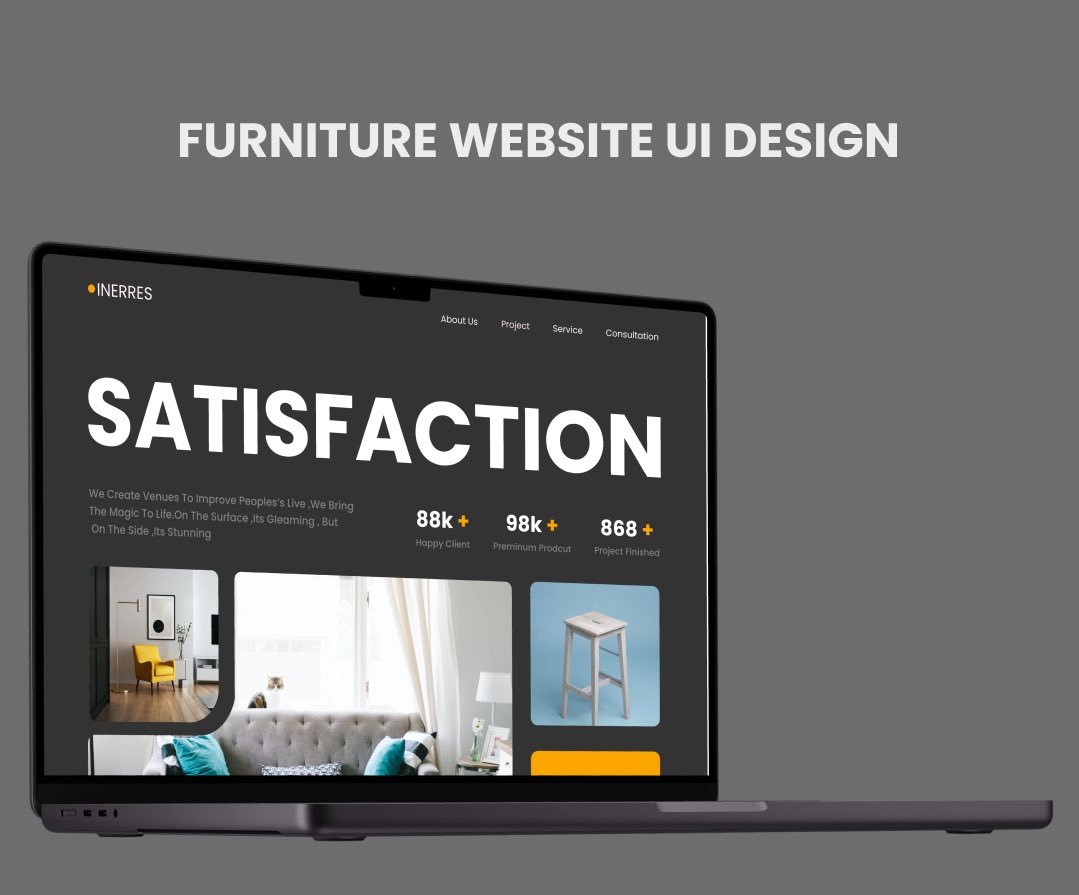 Sagar__Dev's tweet image. Created this furtniture web landing page UI Design with figma.💻👨‍💻

#figma #uidesign #uiux  #100DaysOfCode  #100DayChallenge  
#100daysofcoding