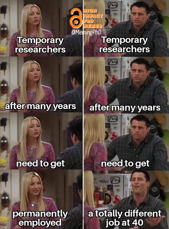 MemingPhD's tweet photo. Are you a temporary researcher in #Italy?
Join the strike today!
@adidottorato
#highimpactphdmemes #phd #phdlife #phdmemes #phdchat #phdforum #AcademicChatter #academia #research #researchers #phdstudent #memes #memesdaily #phdcandidate #academicart #manifestation https://t.co/HeB2o6qd7N