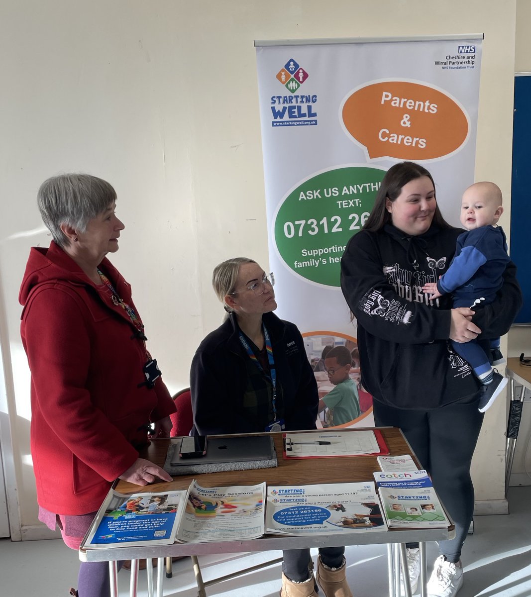 MayorChester's tweet photo. The Lord Mayor had a great time visiting @StartingWellCWP last Tuesday to celebrate Baby Week 14-20 November. Earlier in the day she talked to a parent who was accessing the outreach support from Blacon Childrenโs Centre at Holy Trinity @BabyWeekUK #Babyweek2023 #Startingwell https://t.co/qE61lSNBDc