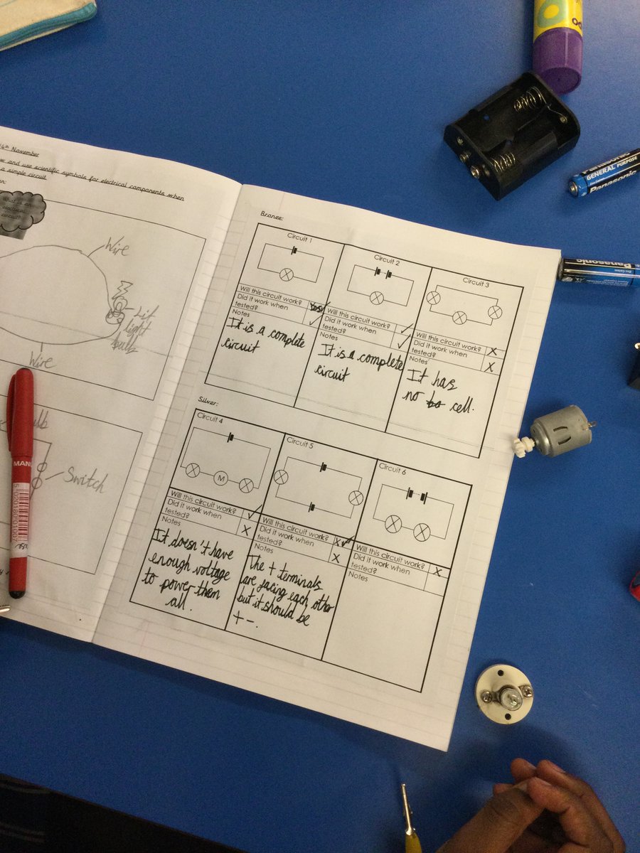 Year 6 have been learning about and understanding electrical symbols; they have been building electrical circuits and testing given circuits for troubleshooting. ⚡️