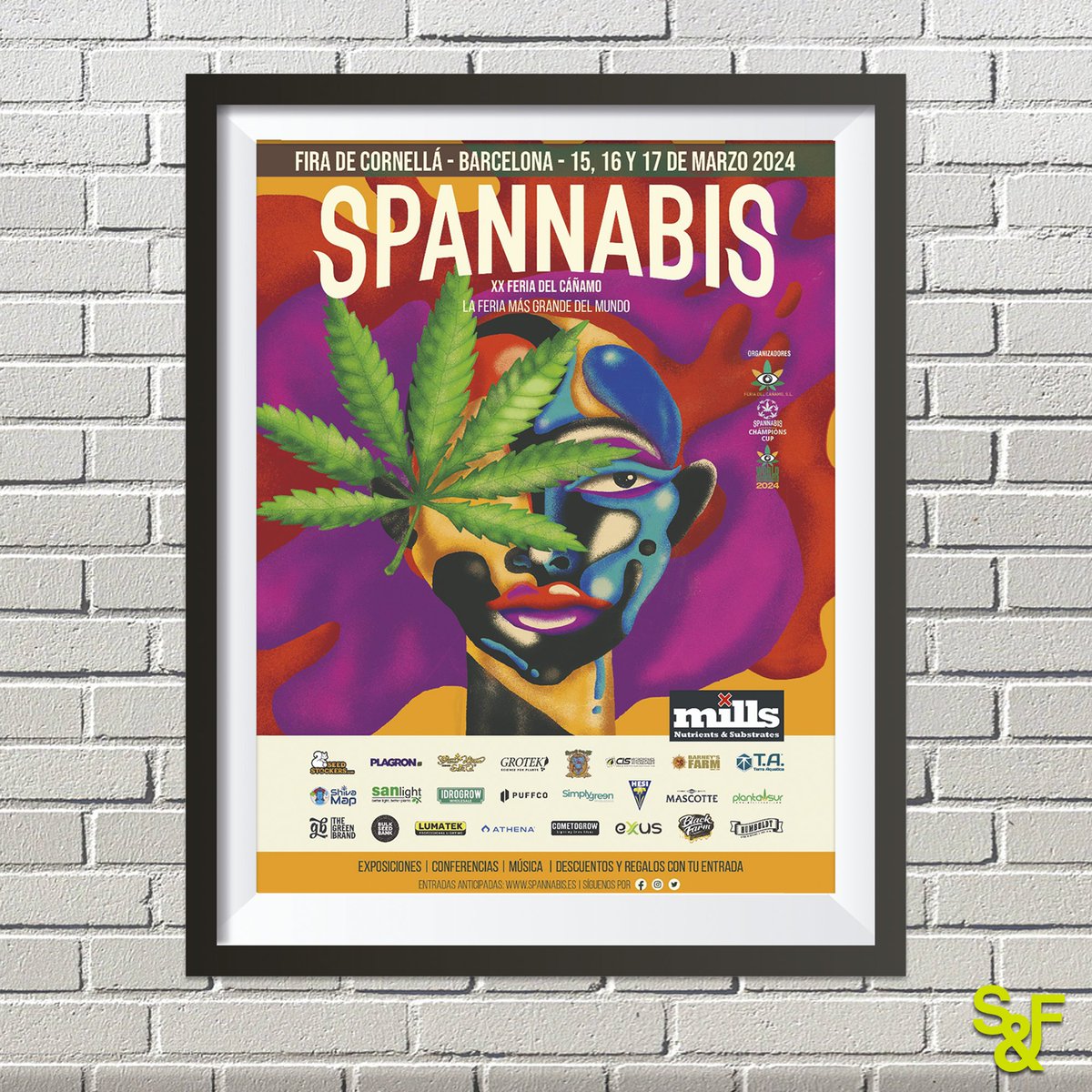 S&amp;F Abogados será el Consultorio Legal Oficial en <a href="/FeriaSpannabis/">Spannabis</a> Barcelona 2024, la feria más importante del sector del #C4NN4BIS en Europa. Del 9 al 11 de marzo, encontrarás a nuestro equipo en el stand de S&amp;F Abogados, listos para ofrecerte asesoramiento legal experto.