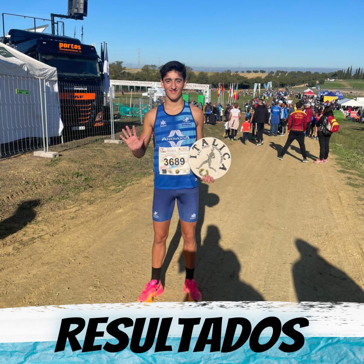 🏃🏽‍♂️ | 𝐏𝐋𝐀𝐓𝐀 𝐄𝐍 𝐈𝐓Á𝐋𝐈𝐂𝐀 𝐏𝐀𝐑𝐀 𝐃𝐀𝐍𝐈𝐄𝐋 𝐋Ó𝐏𝐄𝐙

🏃🏽‍♂️ Daniel López Vergel
🥈 Posición 
👉🏾 Sub18 Masculina

👀 Quinta ocasión que sube al cajón en una de las pruebas de cross más importante del mundo.

📲 #CAAndiajoaTorrejoncillo #LaKeniaExtremeña