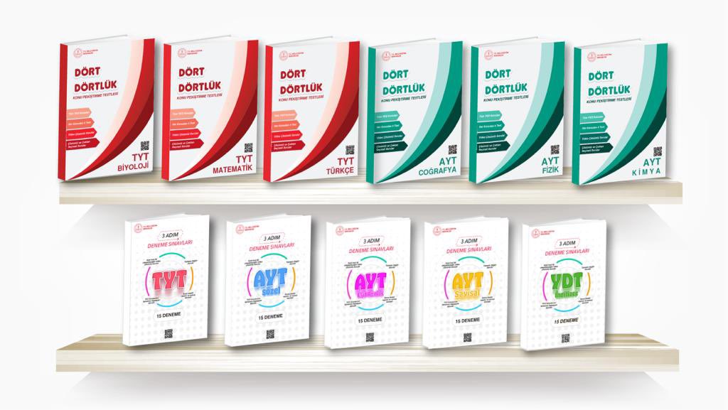 Ortaöğretim düzeyinde öğrenim gören öğrencilere yönelik fırsat eşitliğini sağlamak ve YKS’ye yönelik destek öğretim materyali sunmak amacıyla Genel Müdürlüğümüzce hazırlanan Dört Dörtlük Konu Pekiştirme Testleri ve 3 Adım Deneme Sınavları elektronik ortamda erişime açıldı. <a href="/tcmeb/">Millî Eğitim Bakanlığı</a>