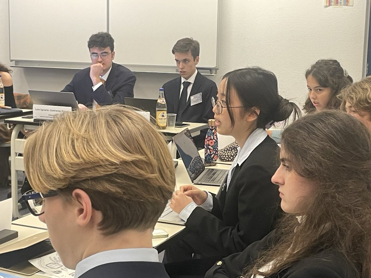 A delegation of CIS Model UN students representing Albania take part in BERMUN hosted by the John F Kennedy School. 700 delegates from 40 schools and 20 countries are participating in the  conference themed: Sustainable Development in a Capitalist World.
#ModelUN #bermun