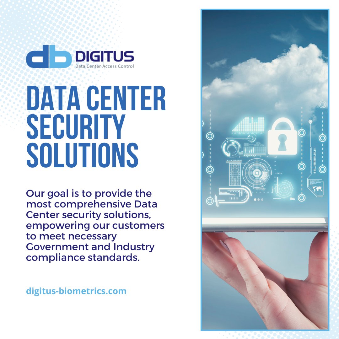 Digitusbio_'s tweet image. At Digitus, we take Data Center security seriously. Visit bit.ly/3Q56TAn to learn more about our Data Center Security Solutions!

#DataCenterSecurity #ComplianceStandards #BiometricTechnology #DigitusSolutions