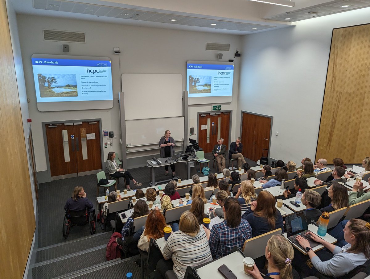 Brilliant turnout at the <a href="/ACPOHE/">ACPOHE</a> study day! Some excellent sessions so far 👇 #occpationalhealth #physiotherapy