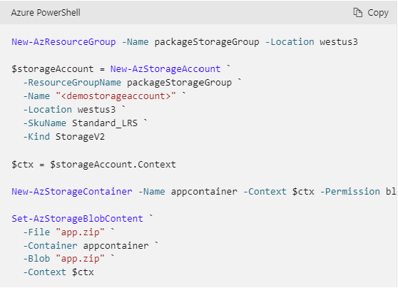 AzureSupport's tweet photo. π Explore #Azure #ManagedApplications! Learn how to create and publish a managed application definition, enabling seamless deployment for your organization's resources. Learn more here: https://t.co/MKCR8eQIVJ https://t.co/qKB1mYZmXa