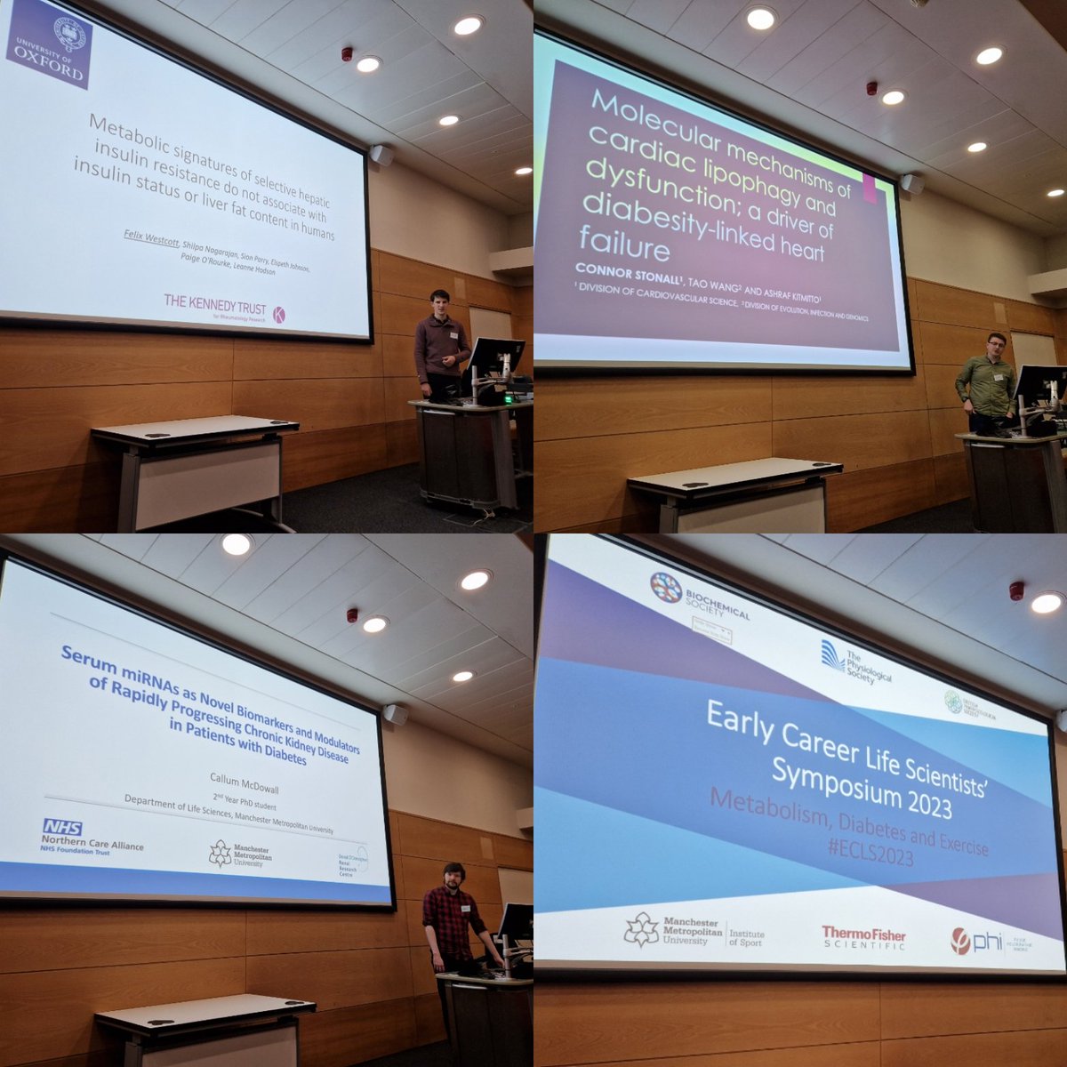 Interesting talks from our first set of ECR communications in the "Diabetes" session #ECLS2023 <a href="/MMU_Research/">Research & Innovation at Manchester Met</a> <a href="/MMU_LifeScience/">ManMet Life Sciences</a>