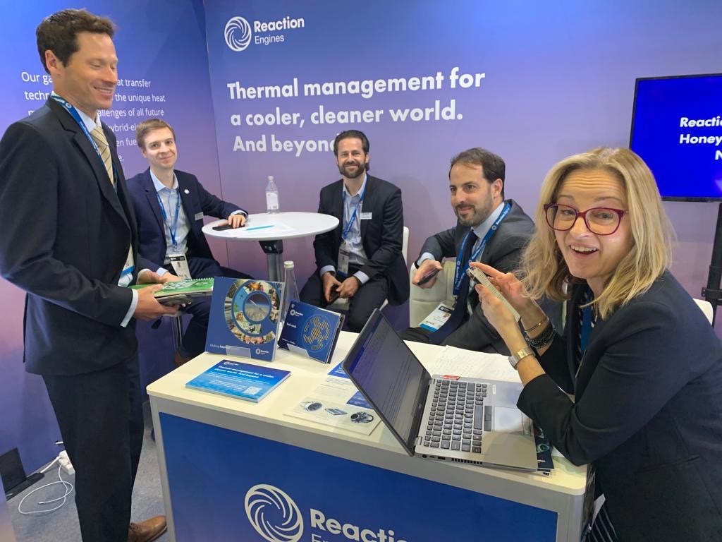 ReactionEngines's tweet image. We have had an amazing time at @dubaiairshow! We’ve had some great discussions on #sustainableaviation and thrilled to showcase how our technology is #MakingBeyondPossible. Thanks to all who joined us, and if you want to find out more, visit our website: reactionengines.co.uk