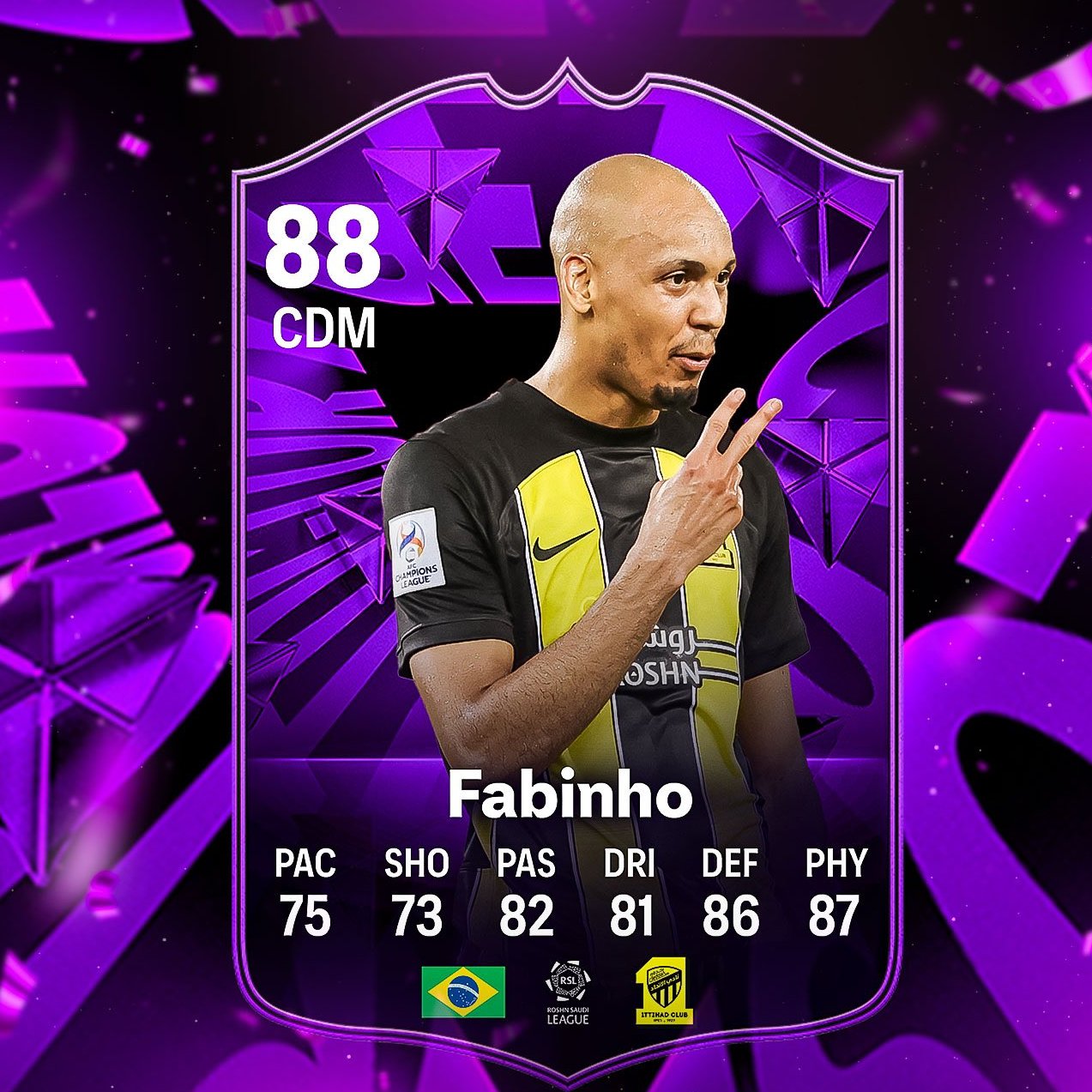 FUT Sheriff - Fabinho 🇧🇷 is coming as FC PRO LIVE player