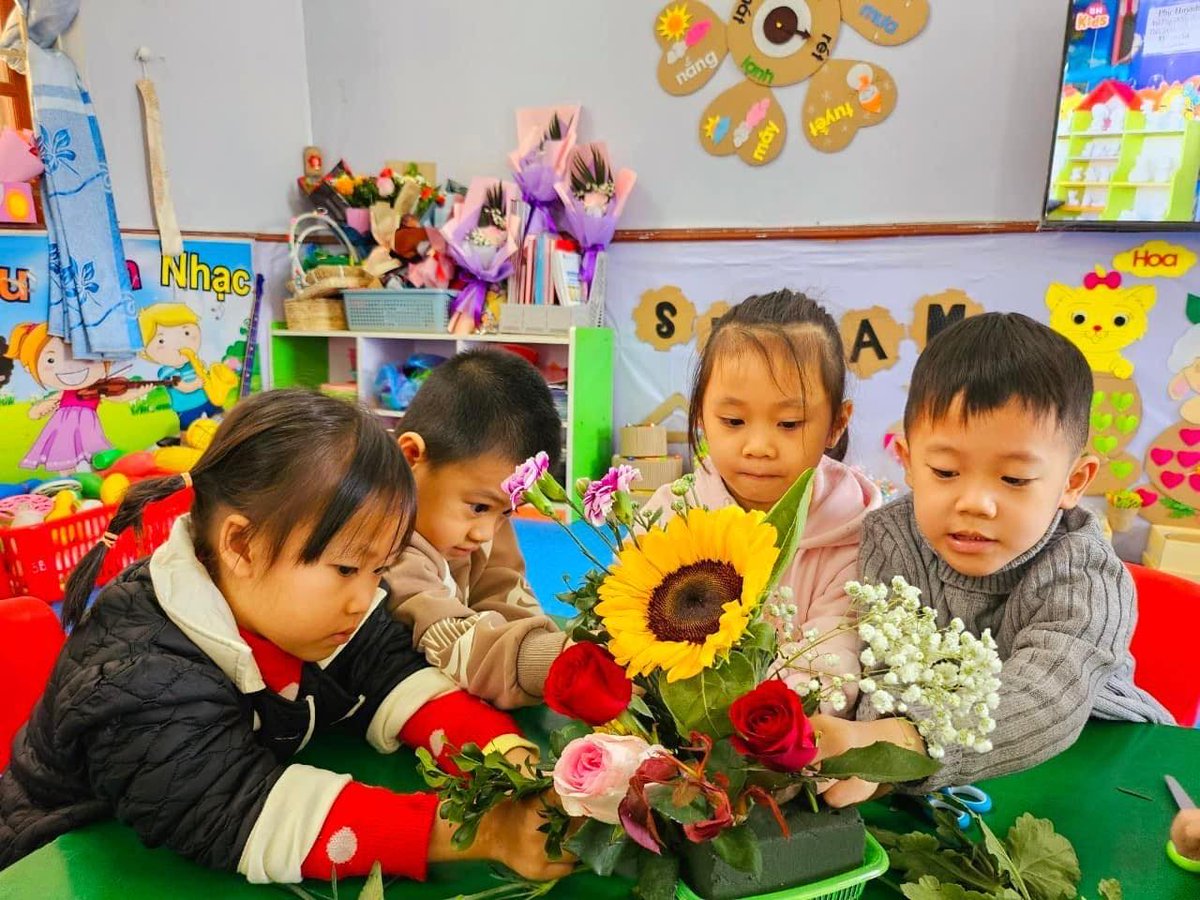 Sắp đến ngày 20.11 rồi các cháu thiếu nhi đến tặng hoa cô giáo ạ.
20.11 ngày nhà giáo việt nam